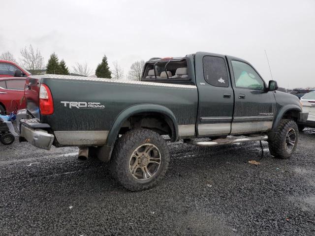 5TBBT44156S475524 - 2006 TOYOTA TUNDRA ACCESS CAB SR5 GREEN photo 3