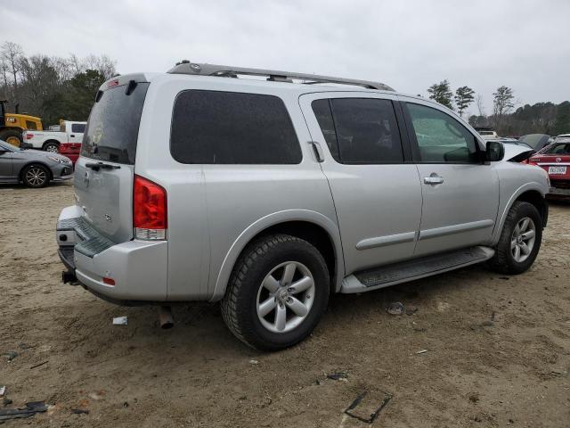 5N1AA0NC6AN609078 - 2010 NISSAN ARMADA SE SILVER photo 3