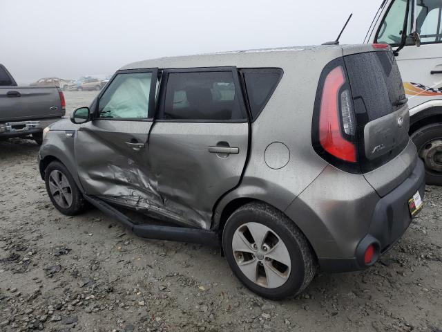 KNDJN2A20E7058822 - 2014 KIA SOUL GRAY photo 2