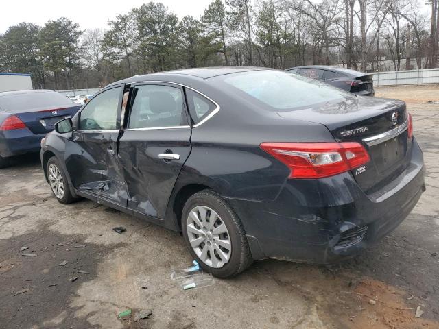 3N1AB7AP6HY239849 - 2017 NISSAN SENTRA S BLACK photo 2