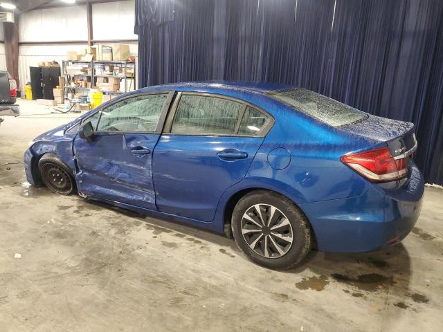 19XFB2F59EE063471 - 2014 HONDA CIVIC LX BLUE photo 2