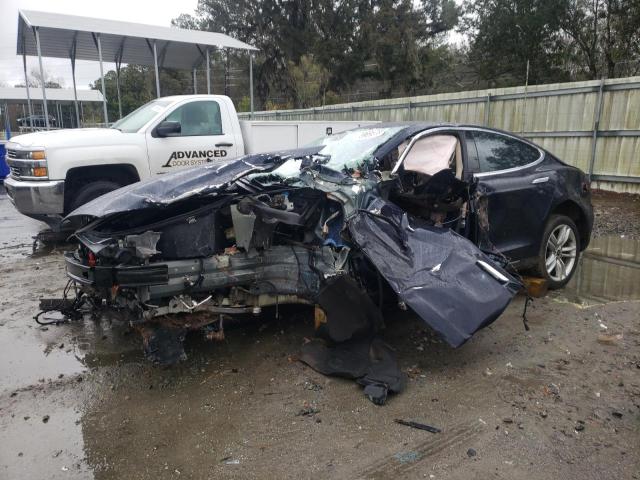 5YJSA1CN7DFP09938 - 2013 TESLA MODEL S Սև լուսանկար 1