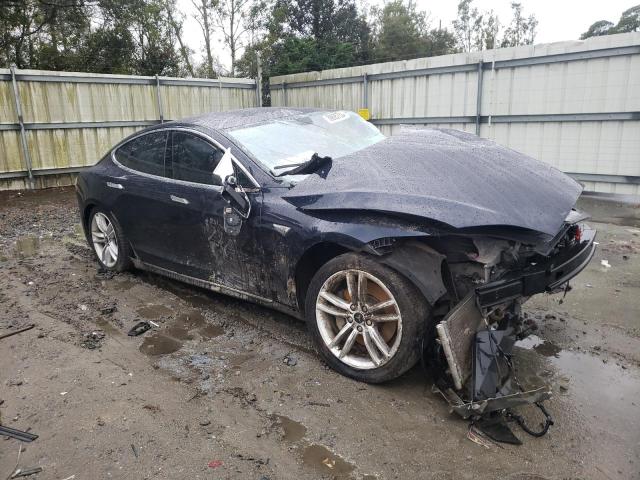 5YJSA1CN7DFP09938 - 2013 TESLA MODEL S Սև լուսանկար 4