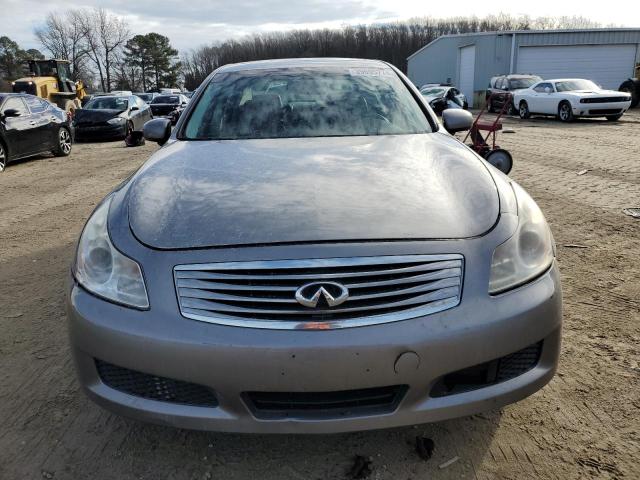 JNKBV61FX7M813444 - 2007 INFINITI G35 SILVER photo 5