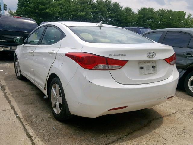 5NPDH4AE9DH279937 - 2013 HYUNDAI ELANTRA GLS  photo 3