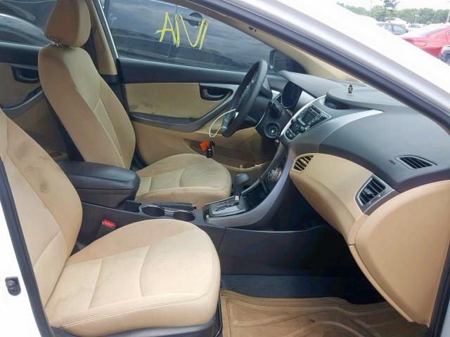 5NPDH4AE9DH279937 - 2013 HYUNDAI ELANTRA GLS  photo 5