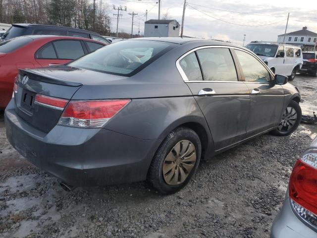 1HGCP2F31CA034728 - 2012 HONDA ACCORD LX GRAY photo 3