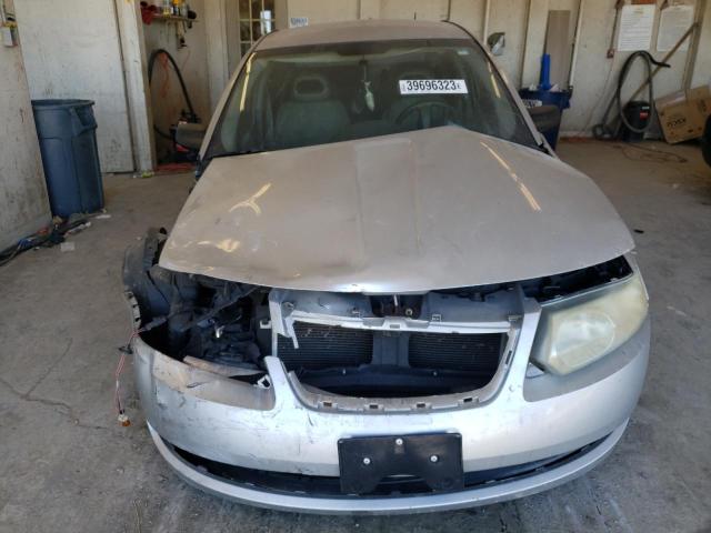 1G8AJ55F96Z134211 - 2006 SATURN ION LEVEL 2 SILVER photo 5