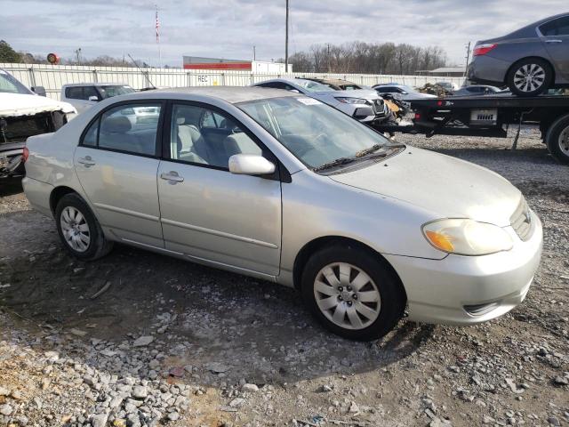 2T1BR32E53C037399 - 2003 TOYOTA COROLLA CE SILVER photo 4