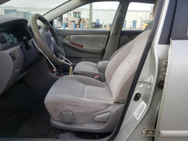 2T1BR32E53C037399 - 2003 TOYOTA COROLLA CE SILVER photo 7