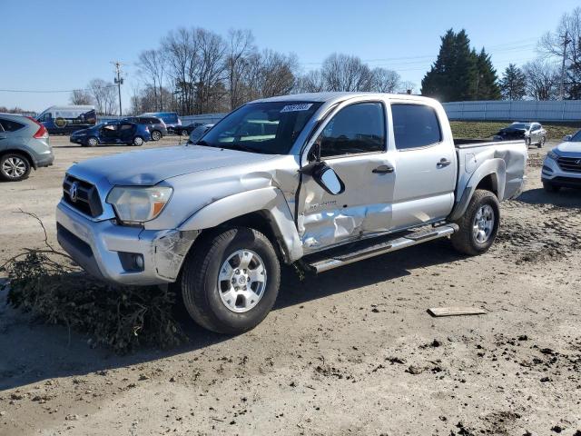 5TFJU4GN3CX016237 - 2012 TOYOTA TACOMA DOUBLE CAB PRERUNNER SILVER photo 1