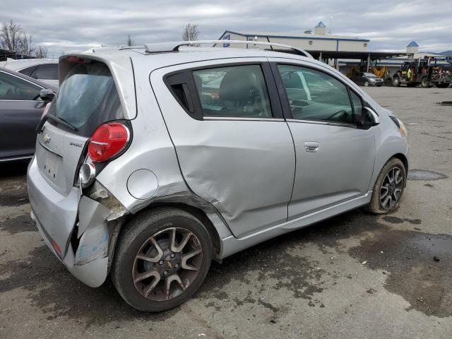 KL8CF6S93DC584515 - 2013 CHEVROLET SPARK 2LT SILVER photo 3