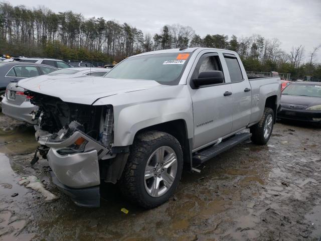 2GCVKMECXK1235992 - 2019 CHEVROLET SILVERADO K1500 CUSTOM SILVER photo 1