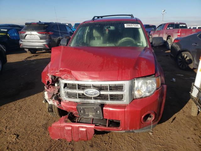 1FMCU9DG7BKA81627 - 2011 FORD ESCAPE XLT RED photo 5