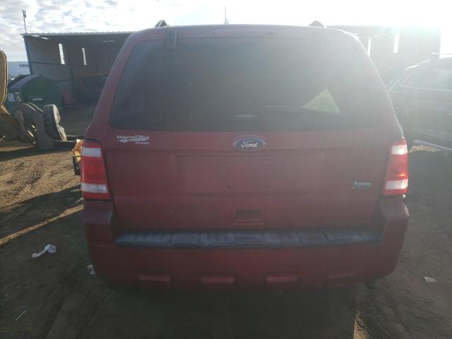 1FMCU9DG7BKA81627 - 2011 FORD ESCAPE XLT RED photo 6