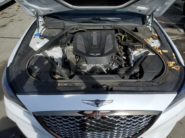 KMHGN4JB1JU269363 - 2018 HYUNDAI GENESIS SPORT WHITE photo 11