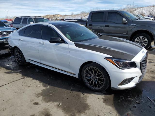 KMHGN4JB1JU269363 - 2018 HYUNDAI GENESIS SPORT WHITE photo 4