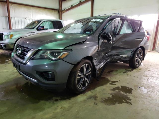 5N1DR2MNXJC665945 - 2018 NISSAN PATHFINDER S GRAY photo 1