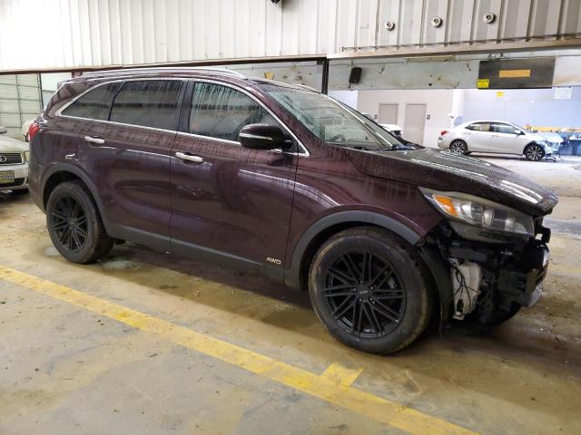 5XYPGDA34GG011100 - 2016 KIA SORENTO LX PURPLE photo 4