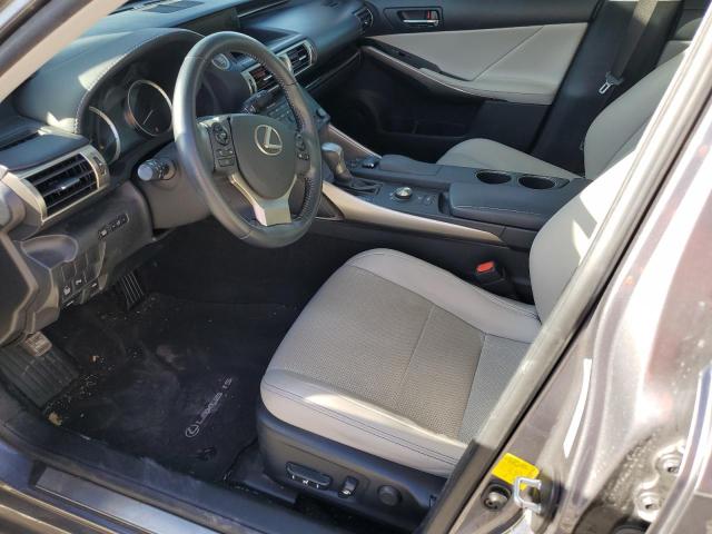 JTHBF1D26F5056057 - 2015 LEXUS IS 250 GRAY photo 7