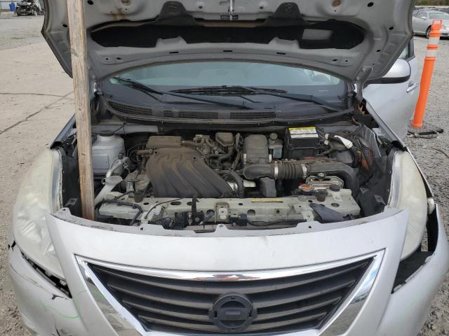 3N1CN7APXDL874323 - 2013 NISSAN VERSA S SILVER photo 11