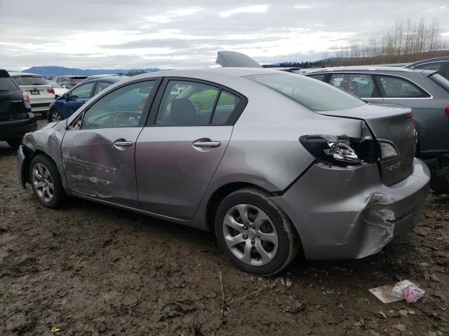 JM1BL1TG2D1816089 - 2013 MAZDA 3 I SILVER photo 2