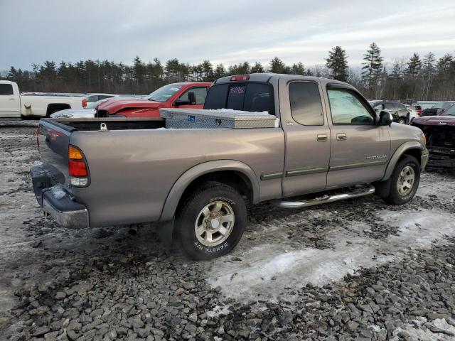 5TBRT3417YS053802 - 2000 TOYOTA TUNDRA ACCESS CAB GRAY photo 3