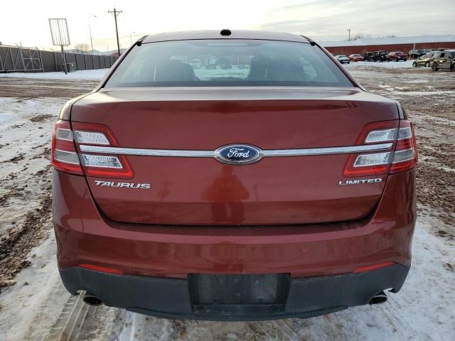 1FAHP2F86EG176191 - 2014 FORD TAURUS LIMITED MAROON photo 6