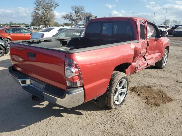 5TFTX4CN1CX012662 - 2012 TOYOTA TACOMA ACCESS CAB RED photo 3