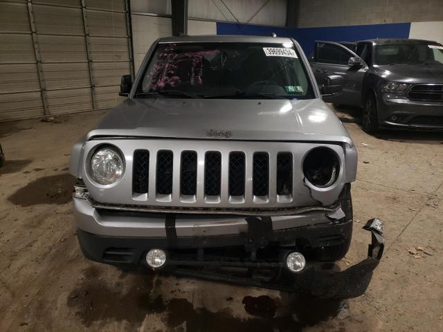 1C4NJRFB7ED885152 - 2014 JEEP PATRIOT LATITUDE SILVER photo 5