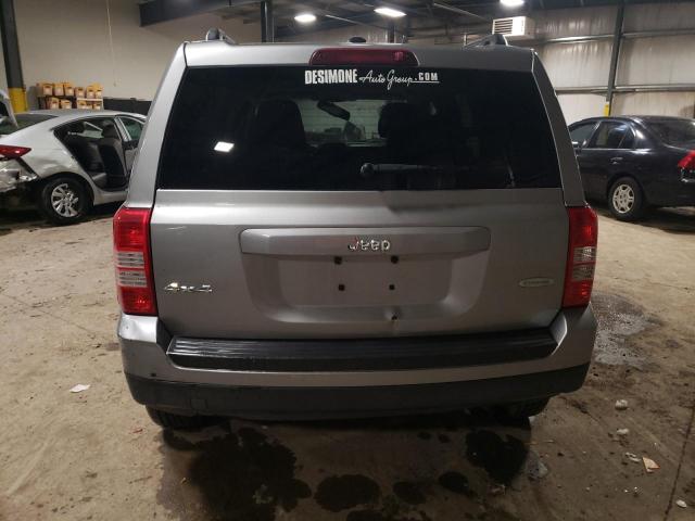 1C4NJRFB7ED885152 - 2014 JEEP PATRIOT LATITUDE SILVER photo 6