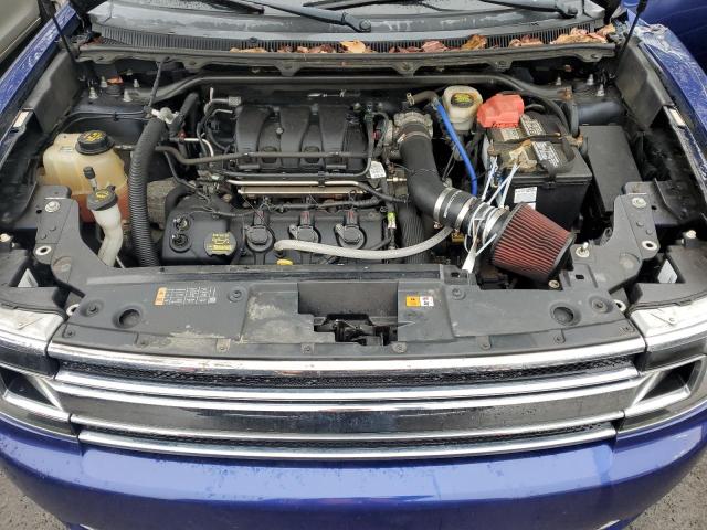 2FMHK6C80DBD23045 - 2013 FORD FLEX SEL BLUE photo 12