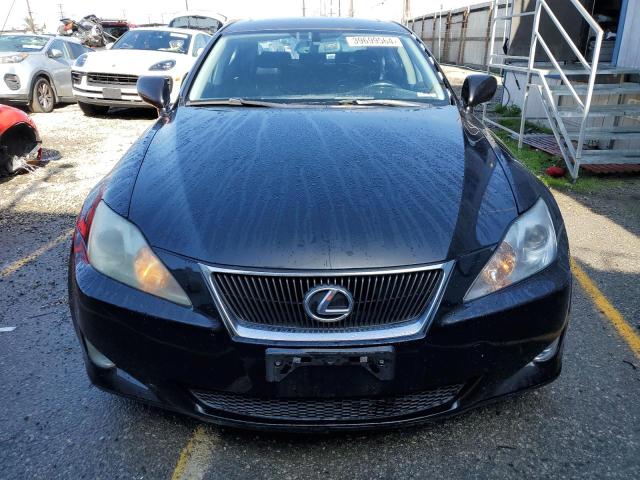 JTHBK262X85085479 - 2008 LEXUS IS 250 BLACK photo 5