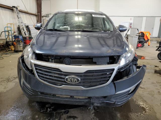 KNDPBCA24C7184722 - 2012 KIA SPORTAGE LX BLUE photo 5