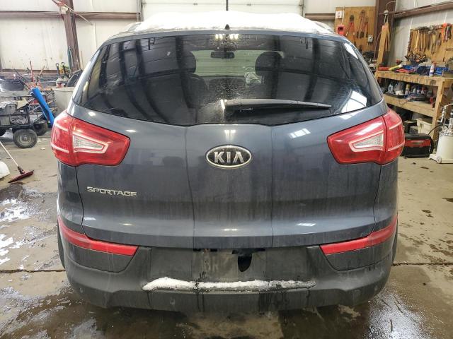 KNDPBCA24C7184722 - 2012 KIA SPORTAGE LX BLUE photo 6