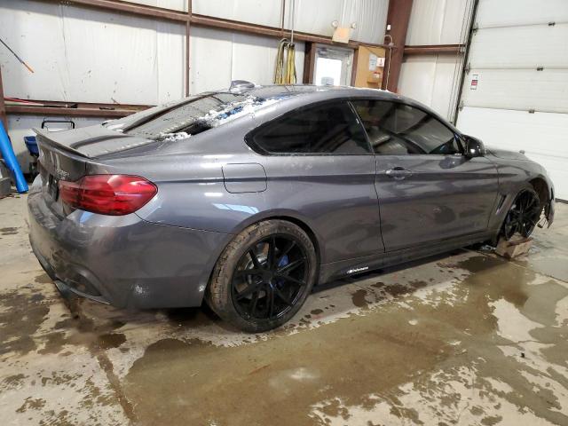 WBA3R5C53FK371414 - 2015 BMW 435 XI GRAY photo 3