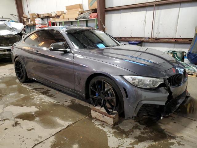 WBA3R5C53FK371414 - 2015 BMW 435 XI GRAY photo 4