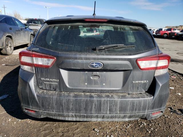 4S3GTAB66K3739002 - 2019 SUBARU IMPREZA GRAY photo 6