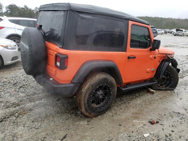 1C4GJXAG0JW276273 - 2018 JEEP WRANGLER SPORT ORANGE photo 3