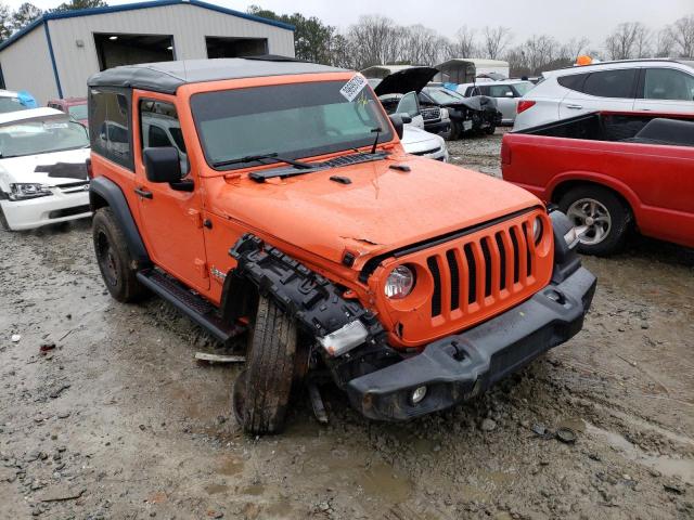 1C4GJXAG0JW276273 - 2018 JEEP WRANGLER SPORT ORANGE photo 4