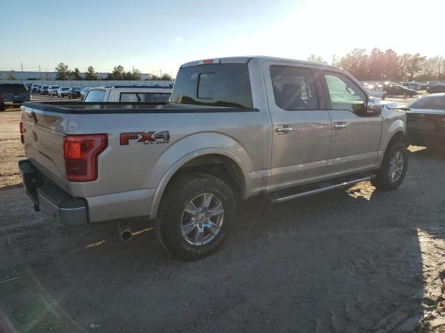 1FTEW1EF8HKD07259 - 2017 FORD F150 SUPERCREW BEIGE photo 3