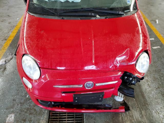 3C3CFFAR9CT112691 - 2012 FIAT 500 POP RED photo 11