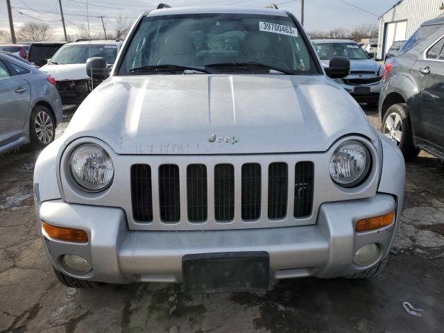 1J8GL58K63W615672 - 2003 JEEP LIBERTY LIMITED SILVER photo 5