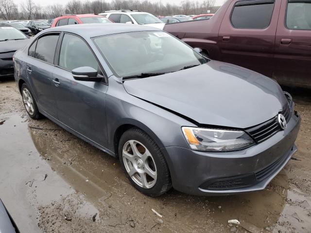 3VWD07AJ4EM233057 - 2014 VOLKSWAGEN JETTA SE GRAY photo 4