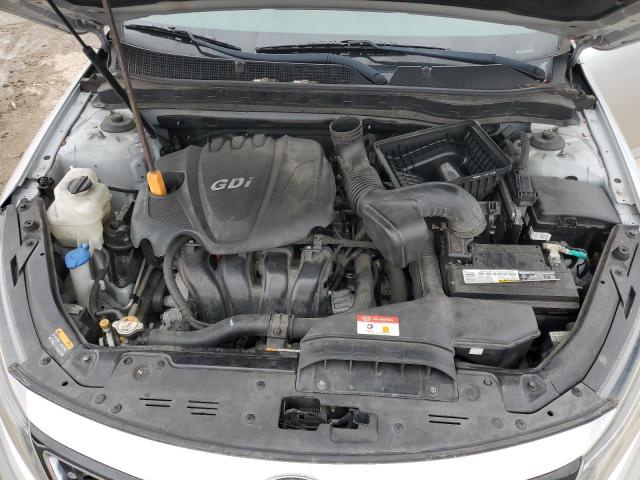 KNAGM4A71E5452665 - 2014 KIA OPTIMA LX SILVER photo 11