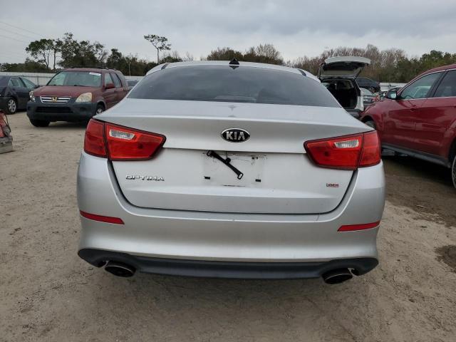 KNAGM4A71E5452665 - 2014 KIA OPTIMA LX SILVER photo 6