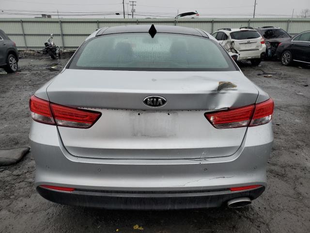 5XXGU4L39GG053479 - 2016 KIA OPTIMA EX SILVER photo 6