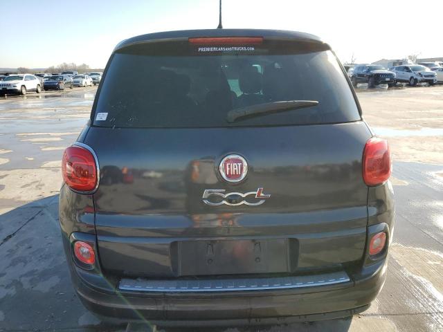 ZFBCFACH7EZ011036 - 2014 FIAT 500L LOUNGE GRAY photo 6