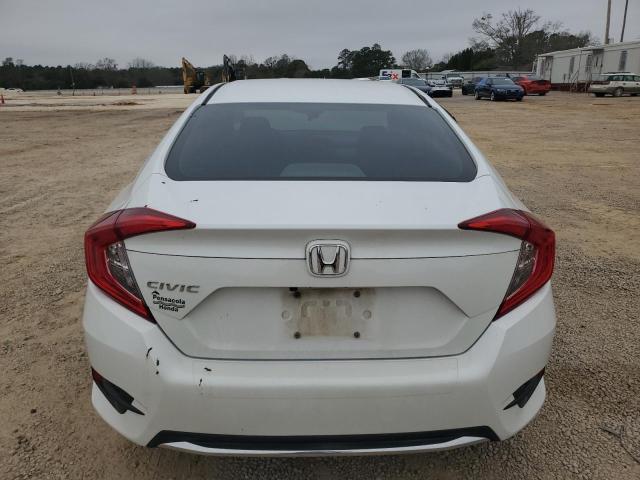 19XFC2F61KE005775 - 2019 HONDA CIVIC LX WHITE photo 6