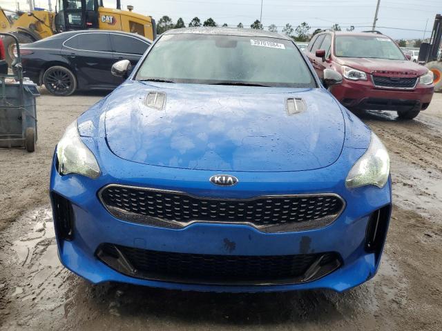 KNAE15LA2M6087792 - 2021 KIA STINGER BLUE photo 5